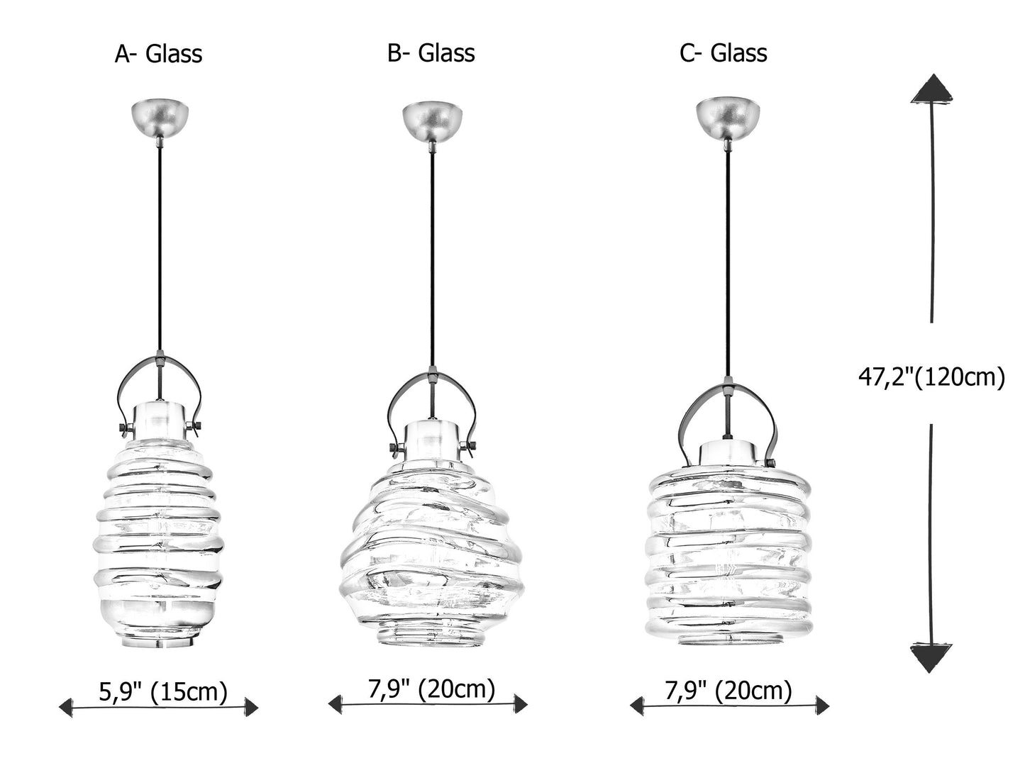 GLASS LIGHT, Hand Made Glass, Pendant Light, Lighting Glass, Colored Glass Light, Unique Light, Handmade Light, Glass Pendant Lighting