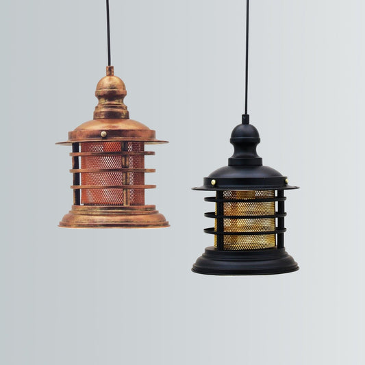 VINTAGE LIGHTING, Unique Vintage Pendant Light, Industrial Lighting, Hanging Lamp, Hanging Home Lighting, Copper, Ceiling Pendant Light