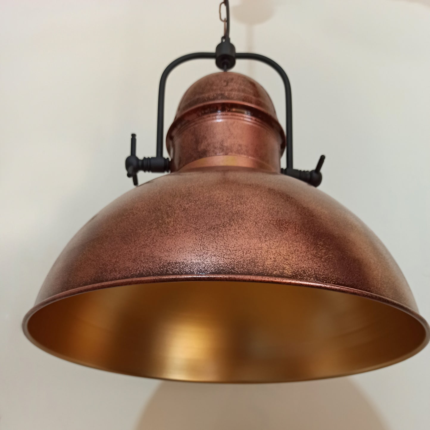 COPPER CAGE LIGHTING, Industrial Lighting, Pendant Light, Vintage Lighting, Hanging Home Pendant Light, Copper Vintage, Copper Pendant Light